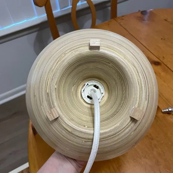 SET OF 2 Ikea Misterhult table lamps with LED lightbulb - Picture 9 of 12